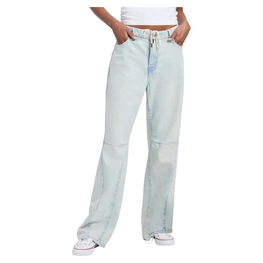 Good American Straight Leg Jeans